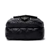 Kleine Schulter-/Gürteltasche - Leder - Nieten - Reißverschlüsse