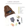 Trendy shoulder / waist small bag - genuine leather - bull head shapedBags