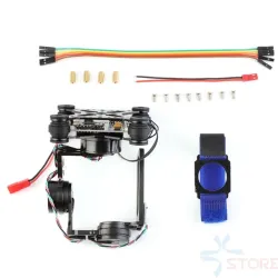 Storm32 - bürstenloser 3-Achsen-Gimbal - Rahmen mit Motor - Controller - für GoPro - FPV RTF-Teile