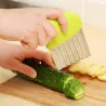 Kartoffelschneider - Chips - Pommes Frites Maker - Wellenmesser - Edelstahl