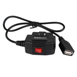 Mini USB OBD - DVR / GPS / USB-Anschluss - Autoladegerät