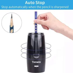 Automatischer elektrischer Bleistiftspitzer - einstellbare Spitzergröße