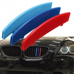 3D M Style Frontgrillabdeckung - für BMW 5er - 3 Stück