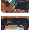 Vintage-Lederrucksack - große Kapazität