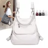 Multifunktionale Ledertasche - Rucksack - große Kapazität