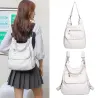 Multifunktionale Ledertasche - Rucksack - große Kapazität