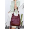 Multifunktionale Ledertasche - Rucksack - große Kapazität