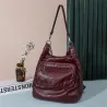 Multifunktionale Ledertasche - Rucksack - große Kapazität