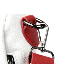 Modischer Rucksack - Diebstahlschutz - Leder - Nietensterne - großes Fassungsvermögen