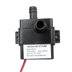 12V Mini-Wasserpumpe - ultraleise - bürstenlos - tauchfähig