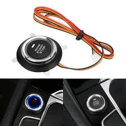 Universeller Start-/Stopp-Knopf für Automotoren – schlüsselloser Schalter – LED – 12 V