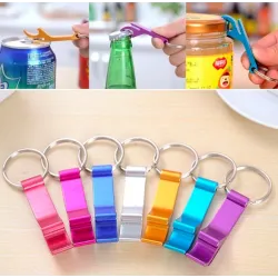 Mini-Flaschenöffner - mit Schlüsselring