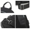 Diebstahlsichere Umhängetasche mit USB-Anschluss - Umhängetasche - Brusttasche aus PVC