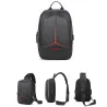 Diebstahlsichere Umhängetasche mit USB-Anschluss - Umhängetasche - Brusttasche aus PVC