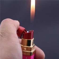 Feuerzeug in Lippenstiftform - nachfüllbar mit Butangas