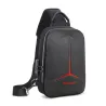 Diebstahlsichere Umhängetasche mit USB-Anschluss - Umhängetasche - Brusttasche aus PVC