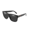 Quadratische Vintage-Sonnenbrille - polarisiert - Unisex