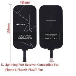 Universelles kabelloses Qi-Ladegerät – Adapter – Empfänger – Magic Tag – Micro-USB – Typ C