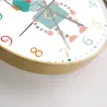 Stylish kids wall clock - quartz - retro robot designClocks