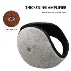 Warme Kapselgehörschützer mit Metall-Höröffnungen - Unisex