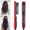 Multifunctional hair / beard brush - comb - straightener - with temperature adjustmentHair straighteners