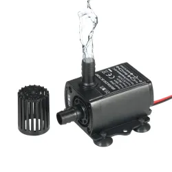 12V Mini bürstenlose Tauchwasserpumpe - 280L/H