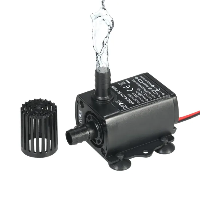 12V Mini bürstenlose Tauchwasserpumpe - 280L/H