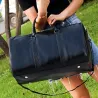 Modische Reise-/Sporttasche - Leder - großes Fassungsvermögen