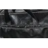 Stylish travel / sport shoulder bag - with shoe storage - large capacity - leatherBags