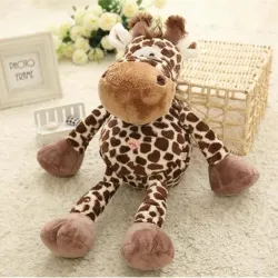 Braune Giraffe - Plüschtier - 25 cm