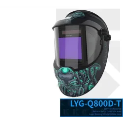Auto-darkening welding helmet - solar - automatic Li-battery - true color - 4 sensorsHelmets