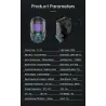 Auto-darkening welding helmet - solar - automatic Li-battery - true color - 4 sensorsHelmets