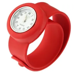 Silikonuhr für Kinder - Aufsteckarmband
