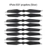 DJI Mavic Pro - Mavic Pro Platinum - 8331 - Propeller - Schnellspanner - Geräuscharm - 4 Paar