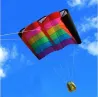 Beach Rainbow Kite - mit Griff / Einzelleine