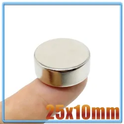 N35 - Neodym-Magnet - runder Zylinder - 25 mm * 10 mm