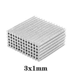 N35 - Neodym-Magnet - starke runde Scheibe - 3 * 1 mm