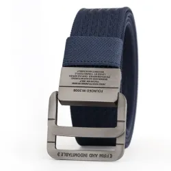 Tactical canvas belt - double buckleBelts