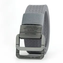 Tactical canvas belt - double buckleBelts