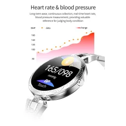 Modische Smart Watch AK15 - Herzfrequenz - Fitness Tracker - Wasserdicht - Bluetooth - Android - IOS
