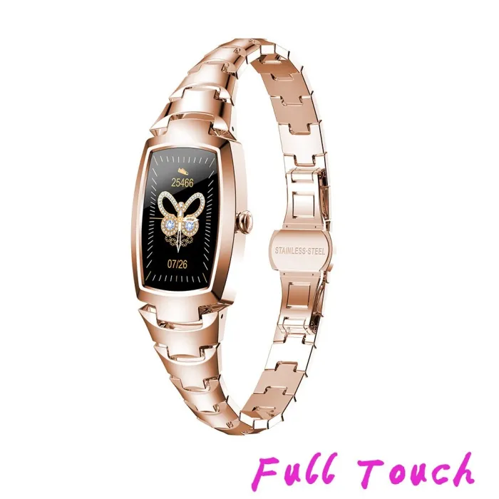 H8 Pro Smart Watch - Full Touch - Herzfrequenz - Blutdruck - Fitnesstracker - Wasserdicht