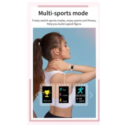 H8 Pro Smart Watch - Full Touch - Herzfrequenz - Blutdruck - Fitnesstracker - Wasserdicht