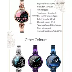 AK15 Smart Watch - blood pressure - fitness tracker - waterproof - Bluetooth - Android - IOSWatches