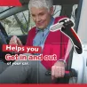 Car support handle - multi-function safety door handle - hammer - window breaker - with LEDInterior accessories