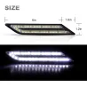33 SMD LED - DRL Autolichter - wasserdicht - 2 Stück