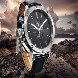 PAGANI DESIGN - sports men's watch - Quartz - waterproof - leather strapWatches