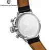 PAGANI DESIGN – sportliche Herrenuhr – Quarz – wasserdicht – Lederarmband