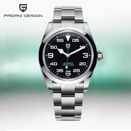 PAGANI DESIGN - mechanische / automatische Herrenuhr - Saphirglas - wasserdicht - Edelstahl