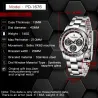 PAGANI DESIGN - mens Quartz watch - chronograph - ceramic bezel - waterproof - stainless steelWatches