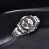 PAGANI DESIGN – Quarzuhr für Herren – Chronograph – Keramiklünette – wasserdicht – Edelstahl